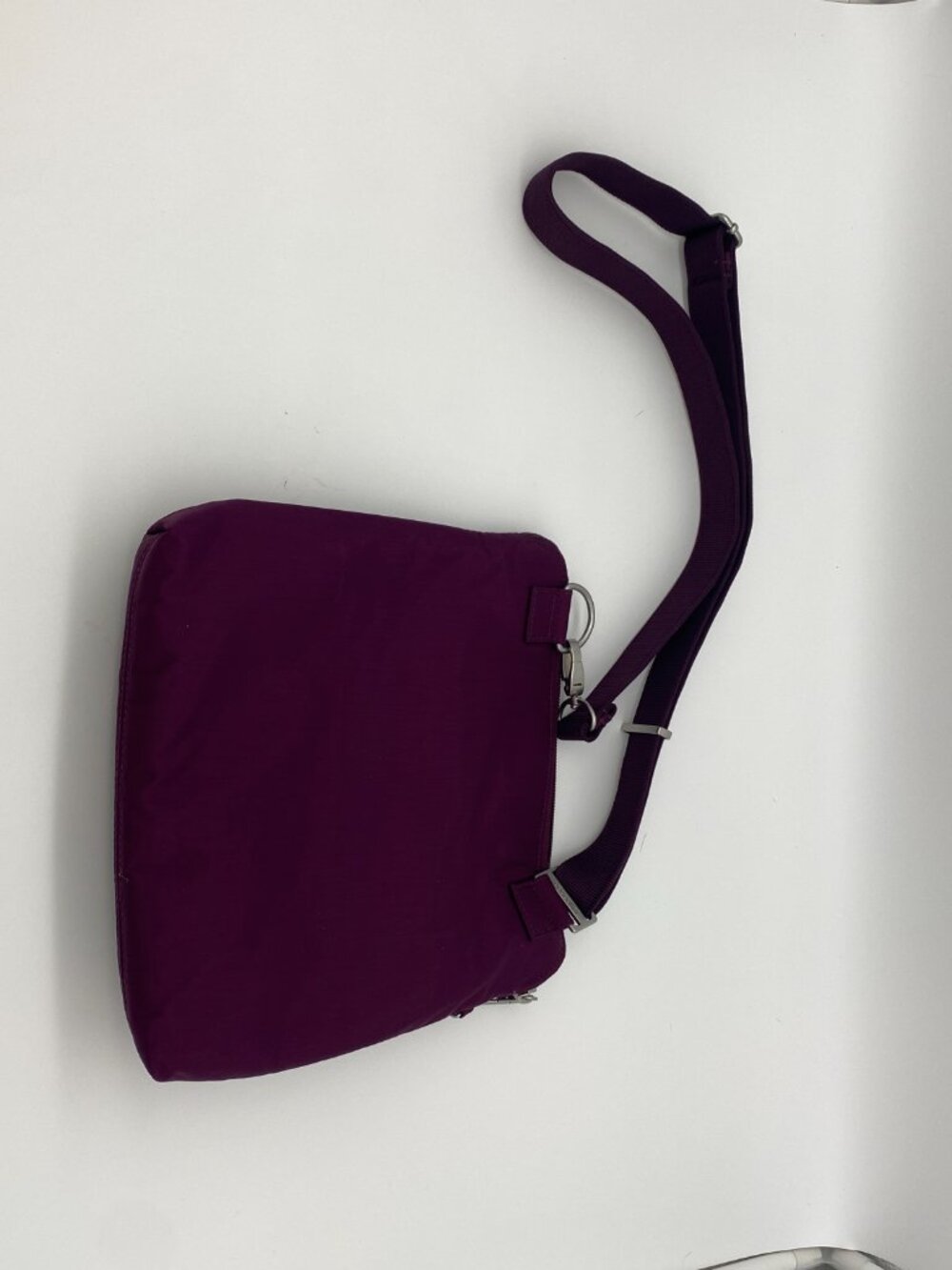 Baggallini Purple Nylon Crossbody Bag Travel Purse Multi Pouch NWOT New No Tags - Picture 9 of 10